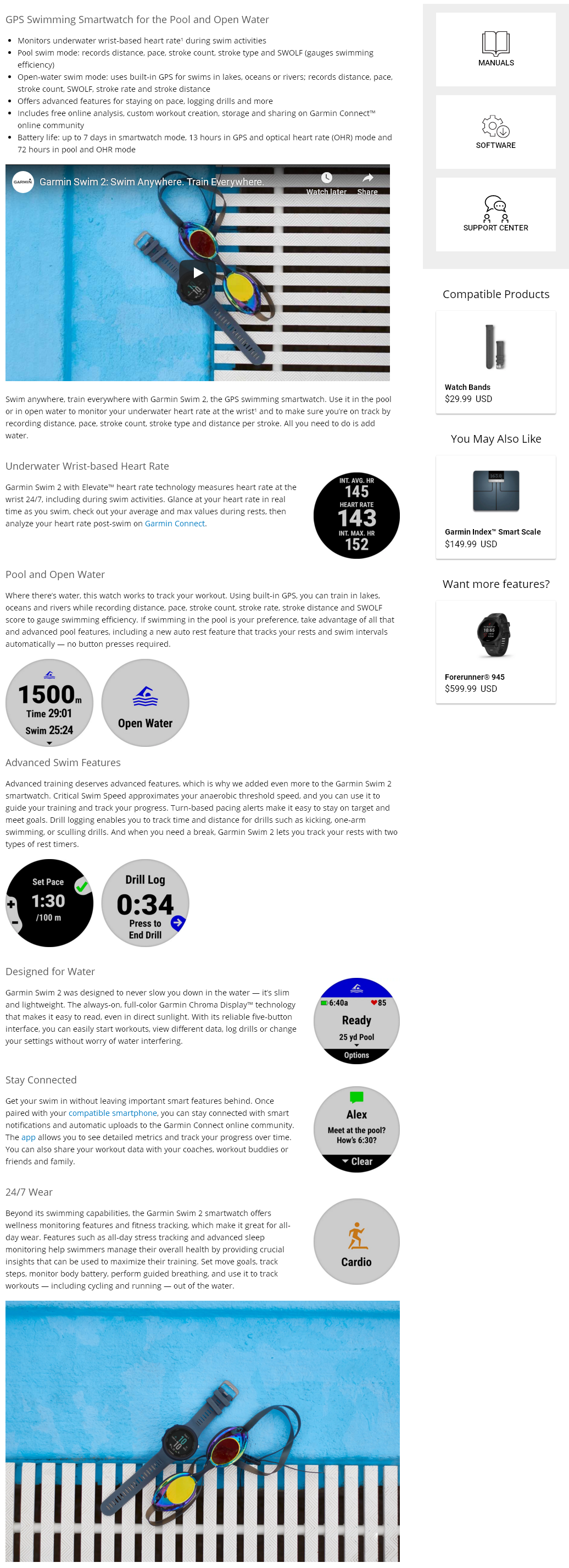 Garmin swim drill discount log