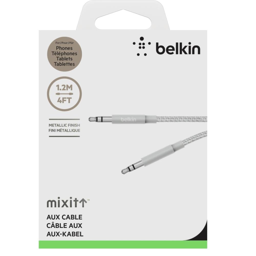 Belkin Premium Auxiliary Cable - Silver