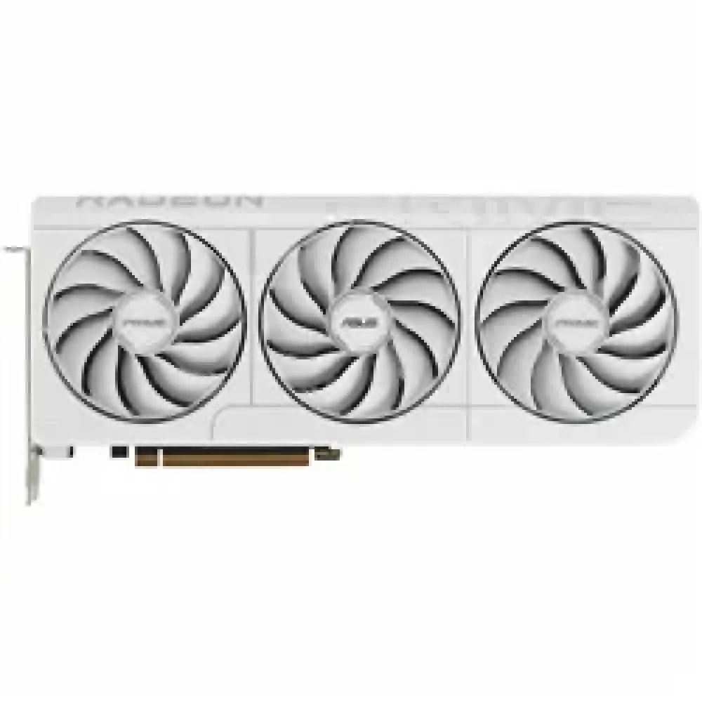 ASUS Prime Radeon RX 9070 XT White OC Edition 16GB GDDR6 Graphics Card