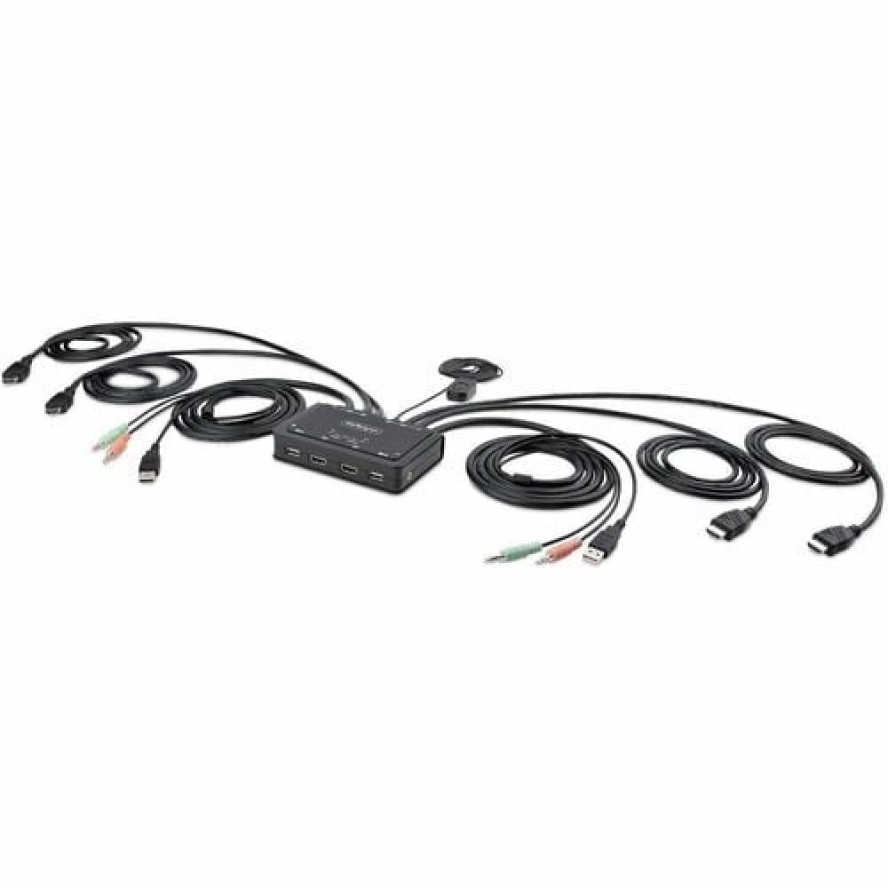 StarTech Dual HDMI KVM Switch Cable 4K 60Hz
