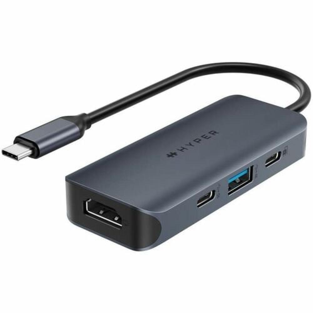 Targus HyperDrive Next 4 Port USB C Hub Midnight Blue