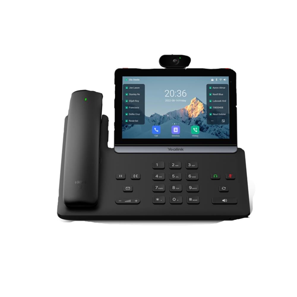 Yealink IP Desk Phone 7 Inch Touchscreen Android 13 HD Voice Bluetooth