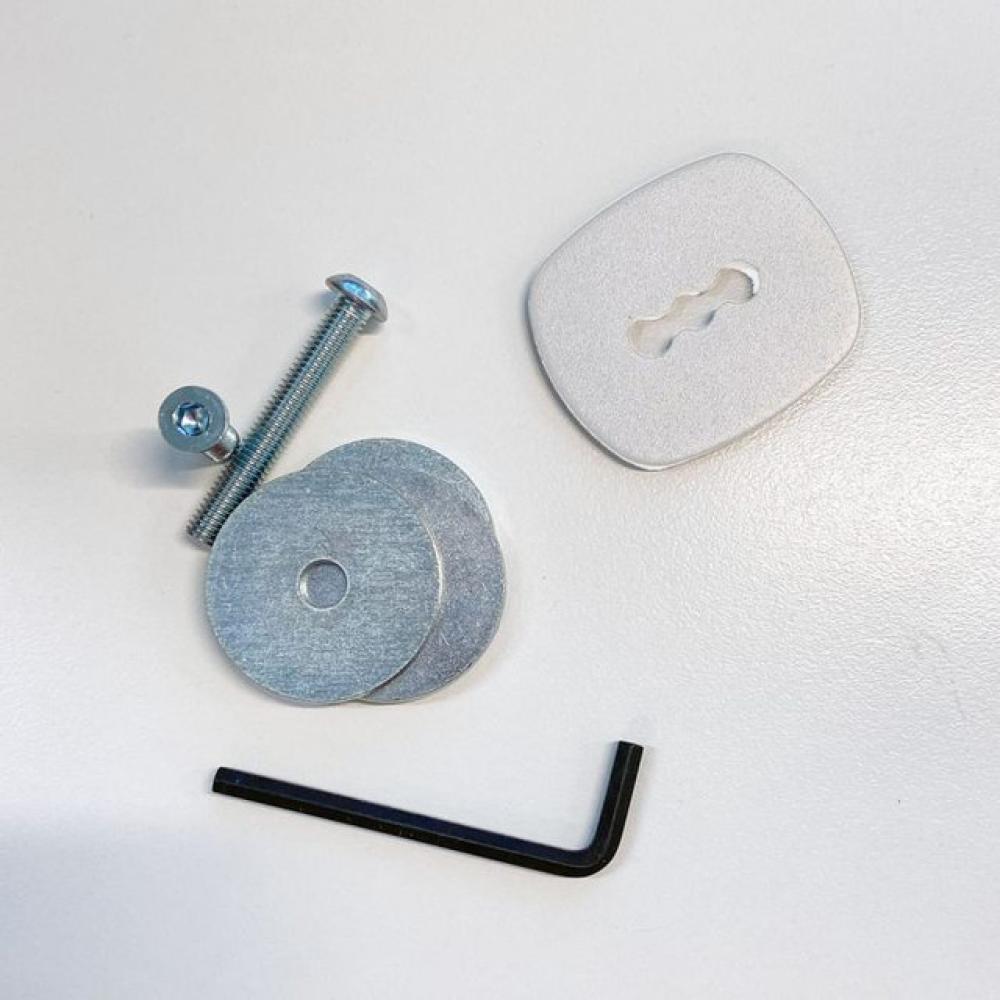Atdec Triple Monitor Grommet Clamp Silver AWMS-3-13714-G-S