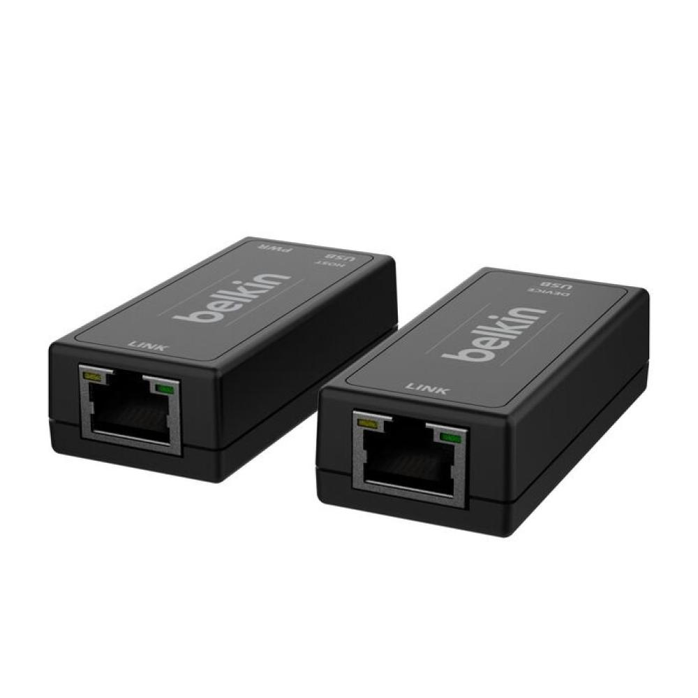 Belkin USB KVM Extender Copper Cat6 Transmitter And Receiver F1DN-USB-XTRC