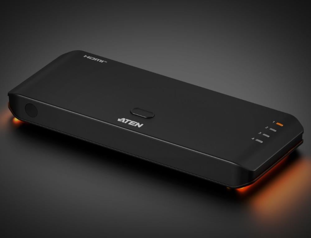 Aten 4 Port True 4K HDMI Switch For Home Entertainment VS4841-AT