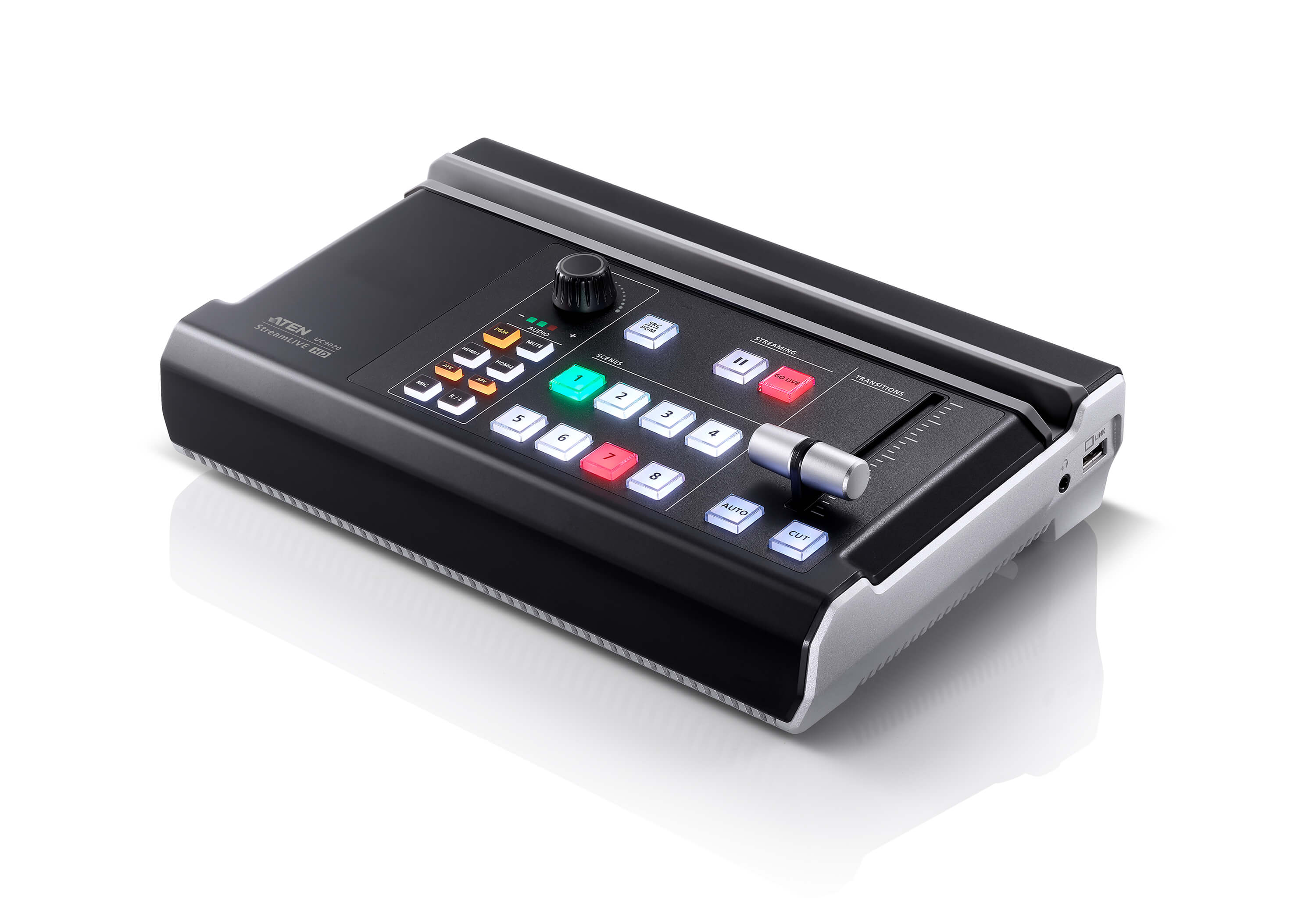 Aten StreamLive HD Multi Channel AV Mixer Fanless UC9020-AT-U