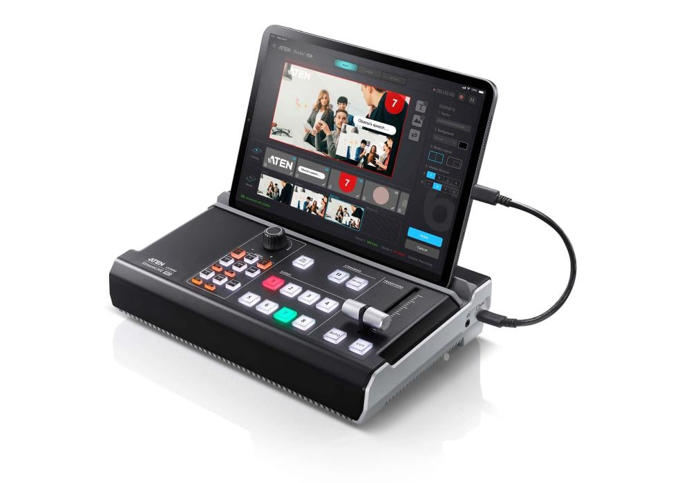 Aten StreamLive Pro Multi Channel AV Mixer with Presets UC9040-AT-U