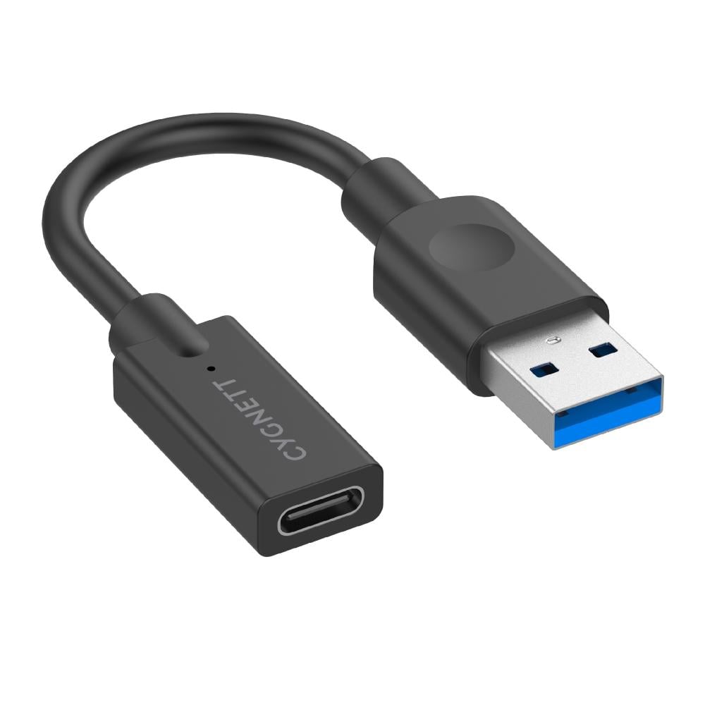 Cygnett USB-A to USB-C 10cm Adapter