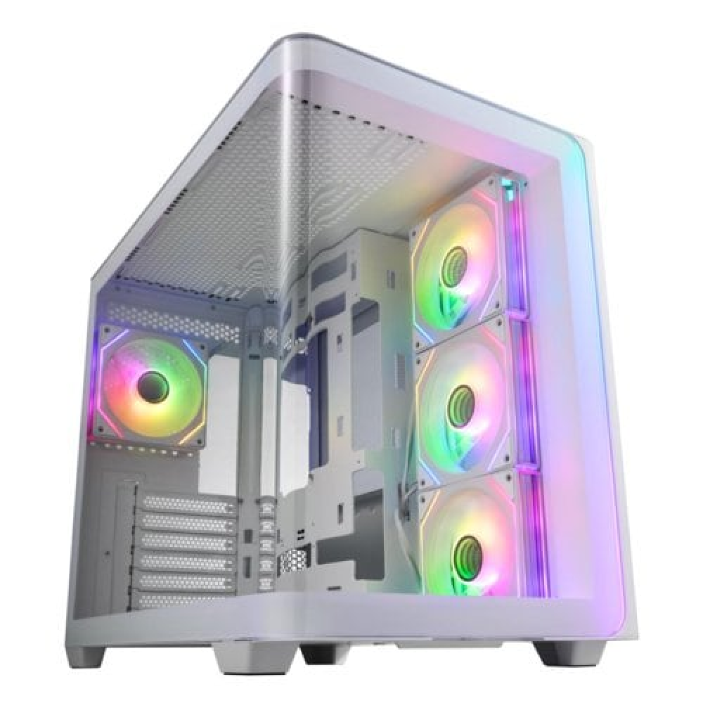 FSP M580-WA Curved Glass White Case