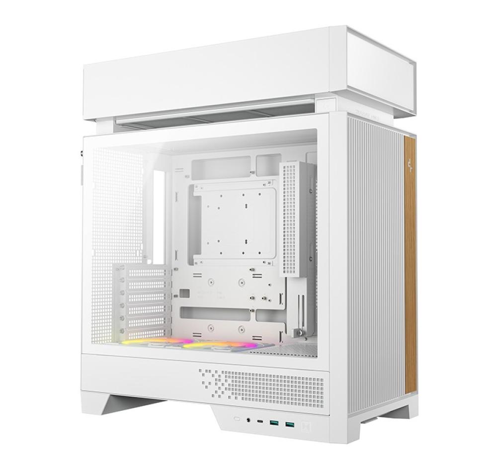 Deepcool CL660 White Dual-Chamber ATX Mid-Tower Gaming Case