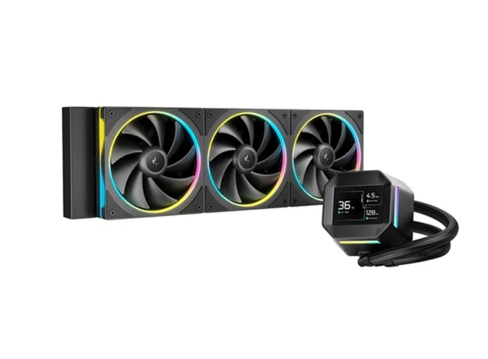 Deepcool LM360 ARGB 360mm Liquid Cooler with 2.4 Inch IPS LCD Display