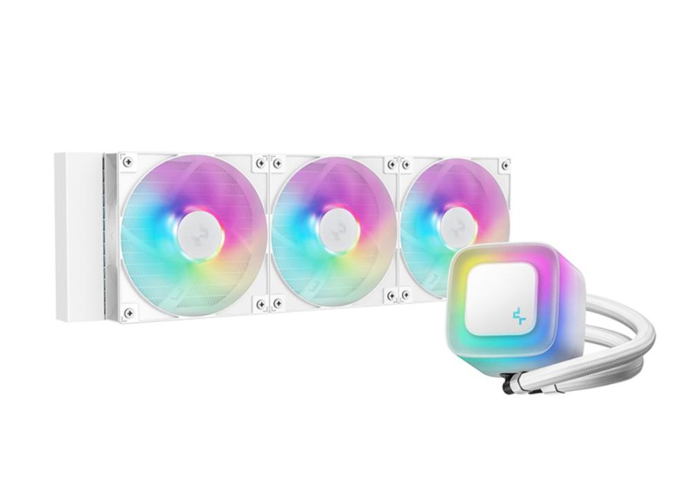 Deepcool LE360 V2 White 360mm Liquid CPU Cooler with High-Speed Pump