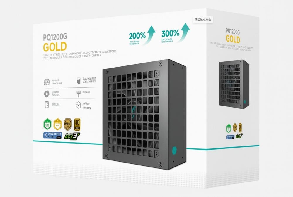 Deepcool PQ1200G 1200W 80 Plus Gold Fully Modular Power Supply
