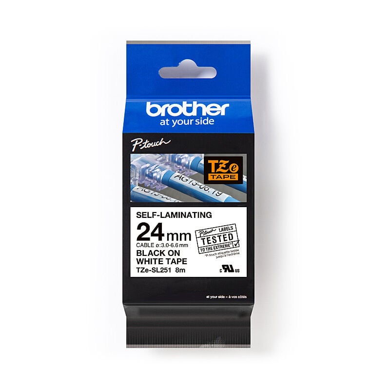 Brother Silver Label Tape TZe-SL251