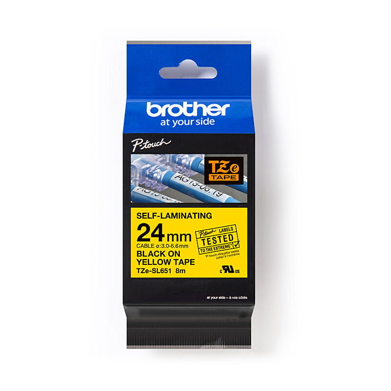 Brother Silver Label Tape TZe-SL651