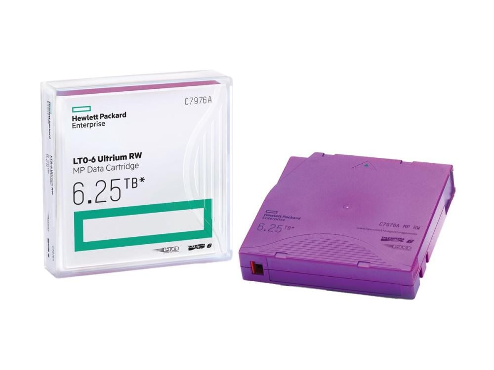 HPE LTO-6 Ultrium Data Cartridge 20 Pack Non Custom Labelled