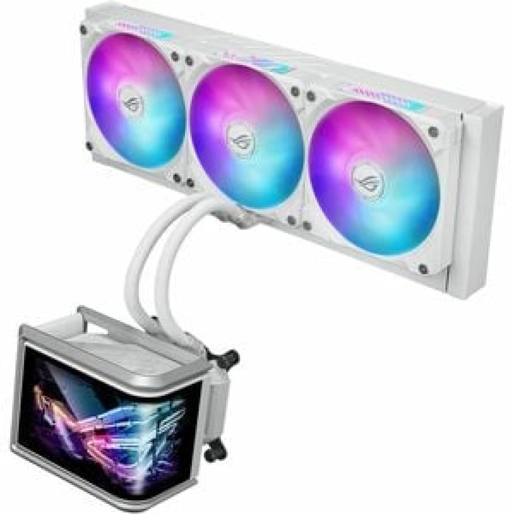Asus ROG RYUO IV 360 ARGB CPU Liquid Cooler White Edition