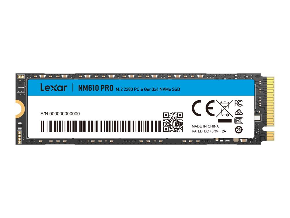 Lexar NM610 Pro 1TB M.2 NVMe SSD