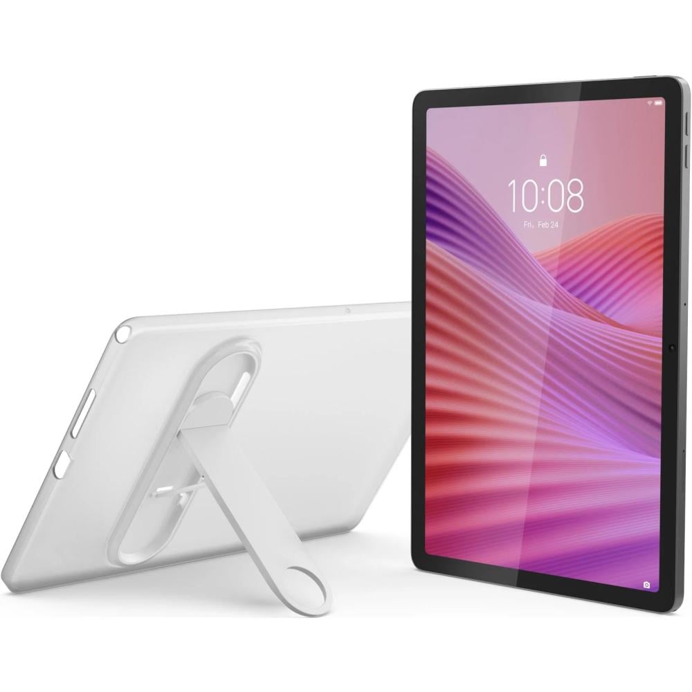 Lenovo ZAEH0138AU Tab 10.1 Inch WiFi 4GB 128GB Tablet with Clear Case Luna Grey