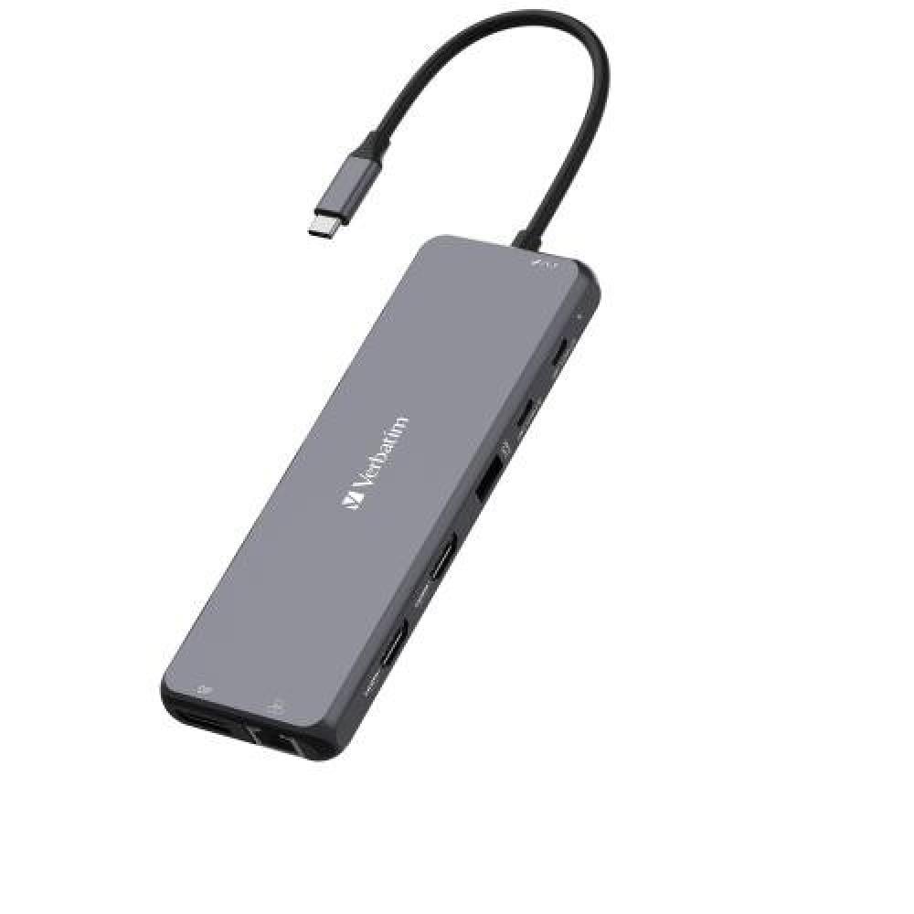 Verbatim 13 Port USB C Multiport Hub Pro Docking Station