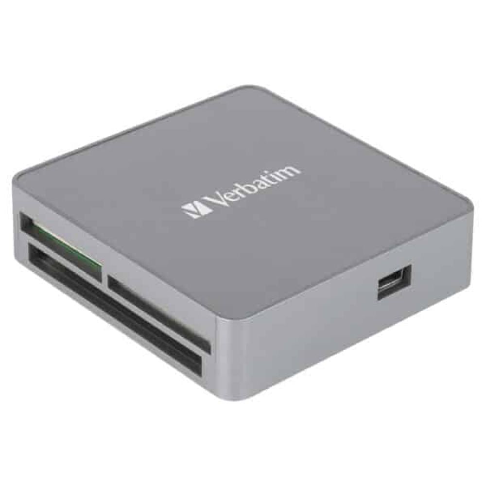 Verbatim USB 2.0 All in One Card Reader Hub Adapter