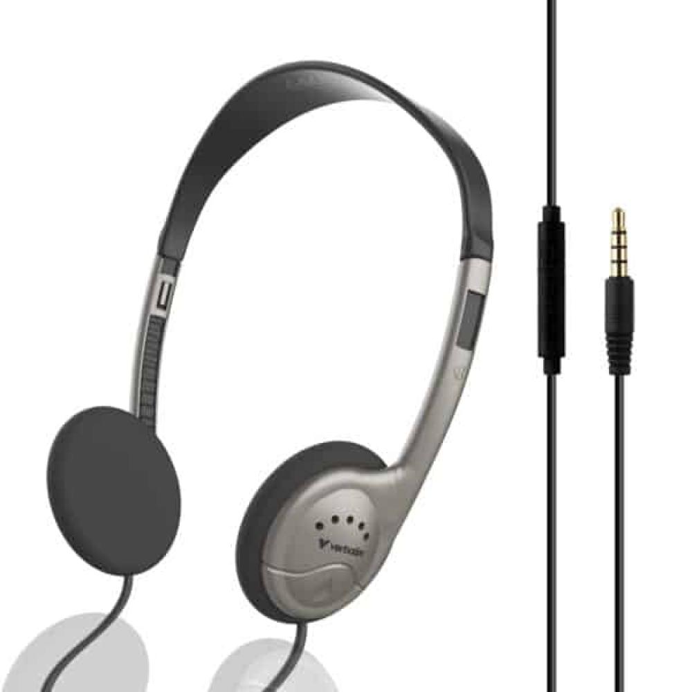 Verbatim Wired On Ear Stereo Headset Clear Sound