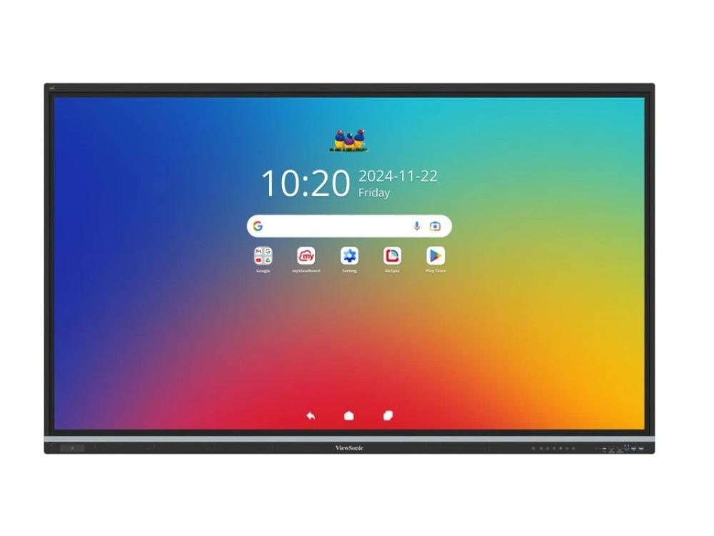 ViewSonic 75 Inch 4K Interactive Display Android 14 Touch