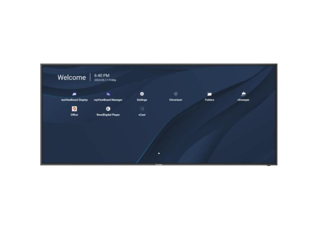ViewSonic Commercial 105 Inch 5K Ultra Wide Wireless Presentation Display