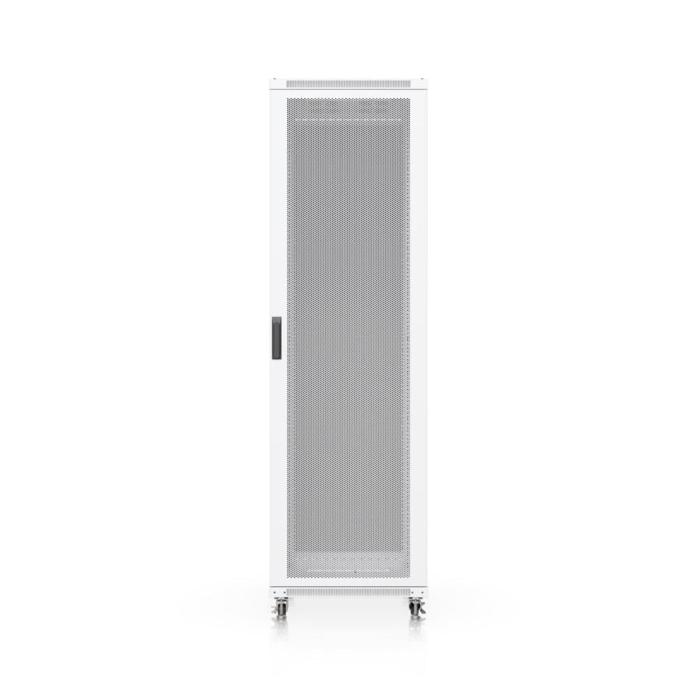 Ubiquiti 42U 1000mm Floor Rack Cabinet with Cooling Fans Perforated Front Door