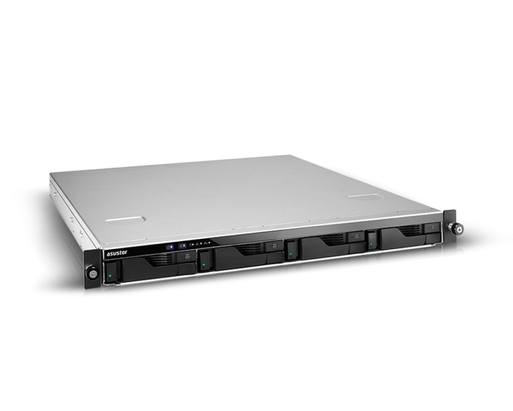 Asustor Lockerstor Rackmount 4 Bay NAS 8GB RAM 2.5GbE with 2x 8TB HDD