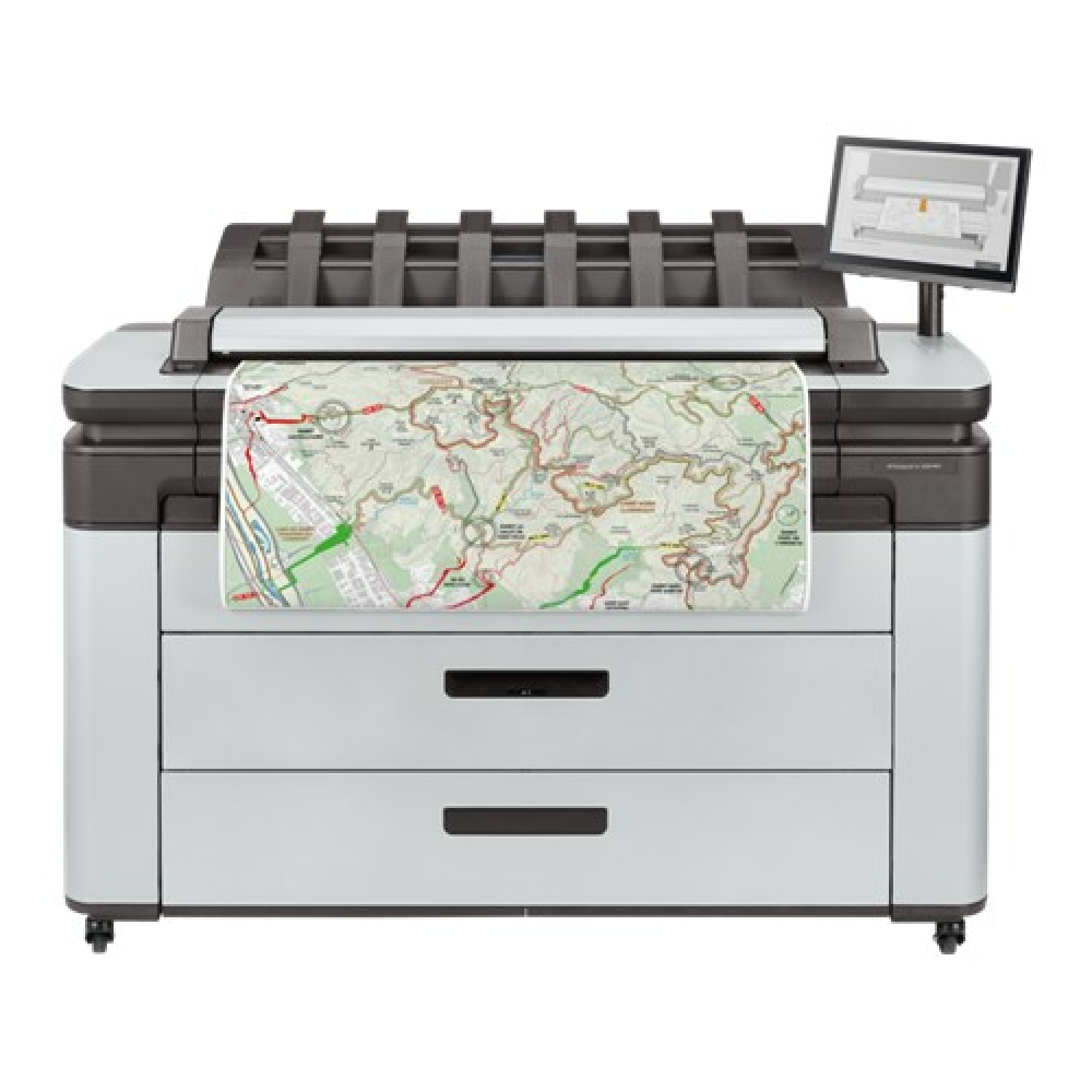 HP DesignJet XL 3600DR PostScript MFP Printer 5 Year Install Free Inks