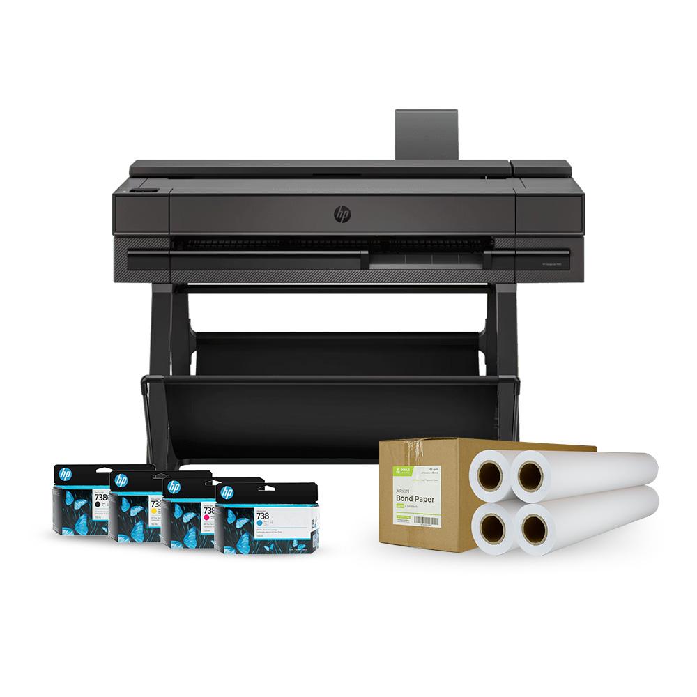 HP DesignJet T850 36 Inch Printer Ink Paper Promo