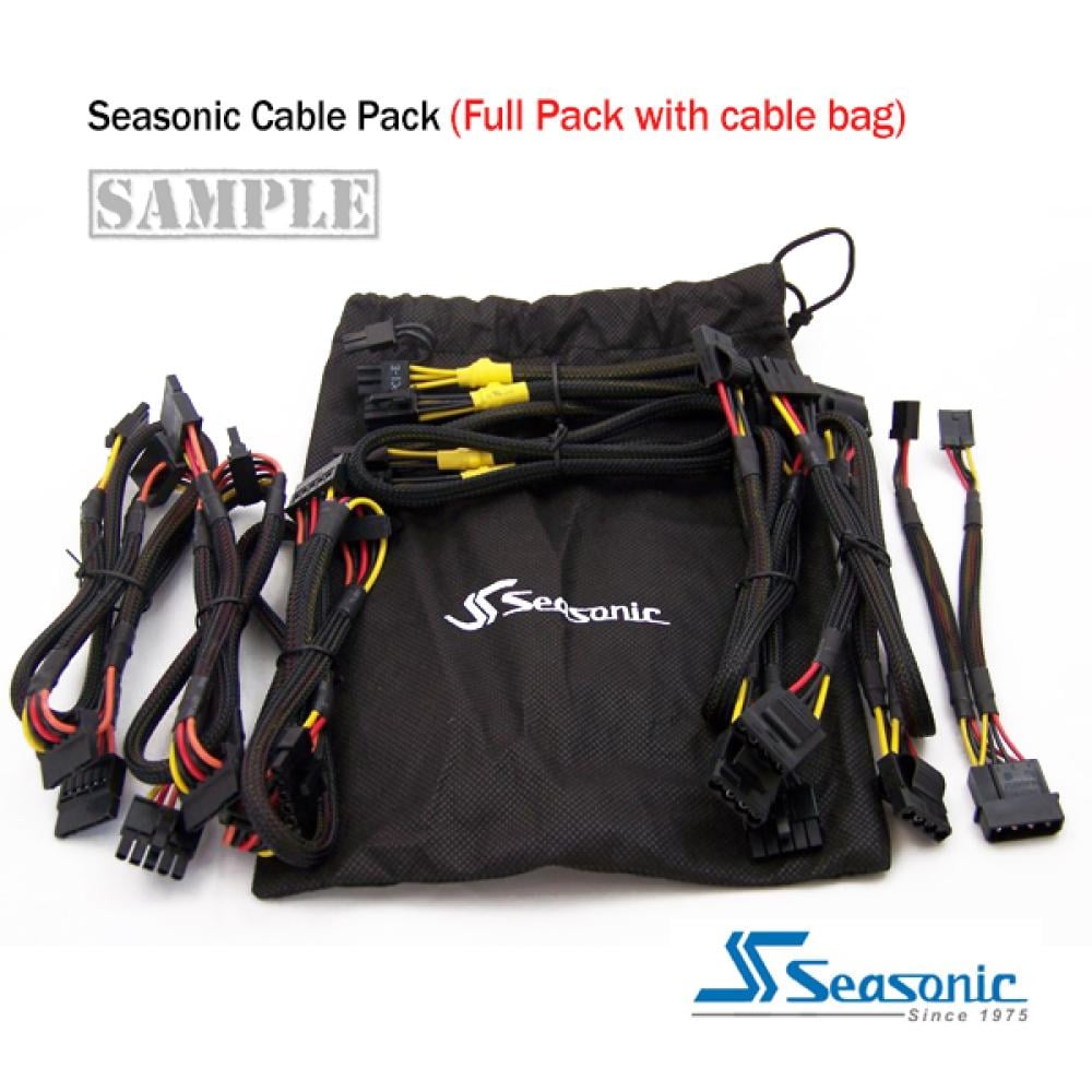 Seasonic Modular Power Supply Cable Kit Full Pack ACBSEAMUDSET