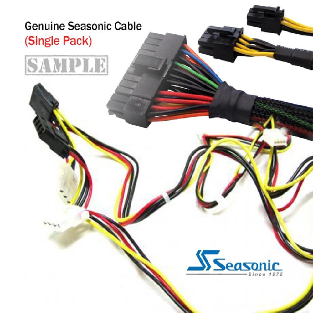 Seasonic Modular Power Supply Cable Kit Single Pack ACBSEAMODUL1PCS