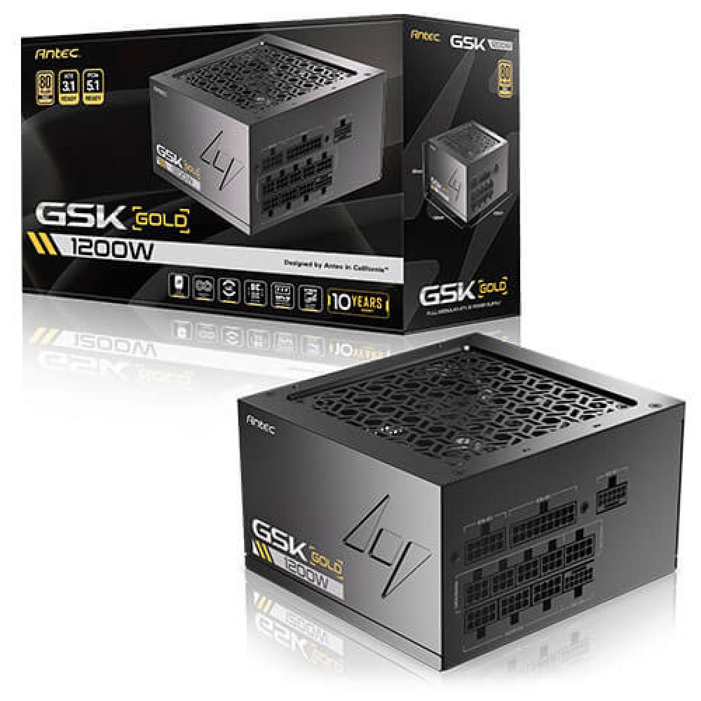 Antec GSK1200 1200W ATX 3.1 Full Modular 80 Plus Gold Power Supply