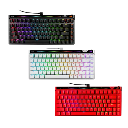 ASUS ROG Falchion Ace 75 HE V2X Gaming Keyboard White