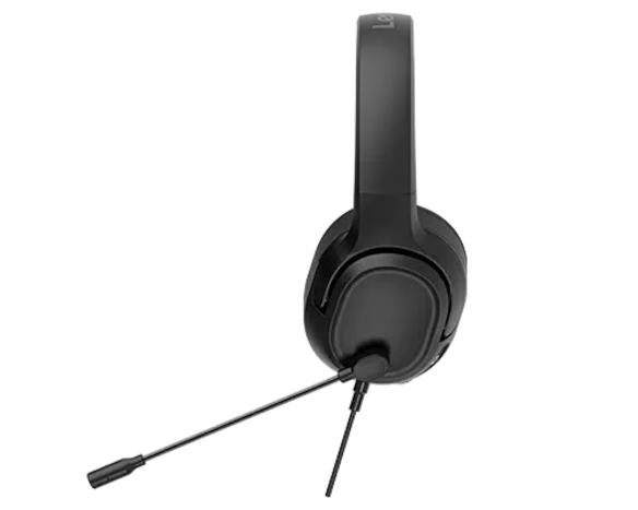 Lenovo H110 Wired Gaming Headset Over Ear 3.5mm Mic Volume Control Breathable Ear Cups Black GXD1P46879