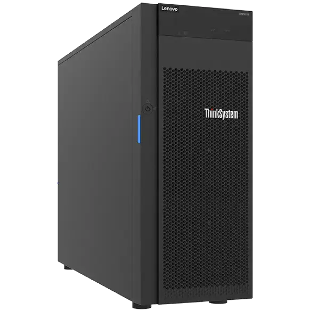 Lenovo ST250 V3 Server Intel 6315P 16GB RAM 2.5 Inch HDD Support 800W PSU Tower Server 7DCEA058AU
