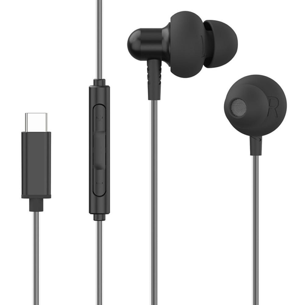 HP DHH-1126 USB-C Gaming Headset Black with Microphone Noise Reduction for PC ELEHPDHH1126BK