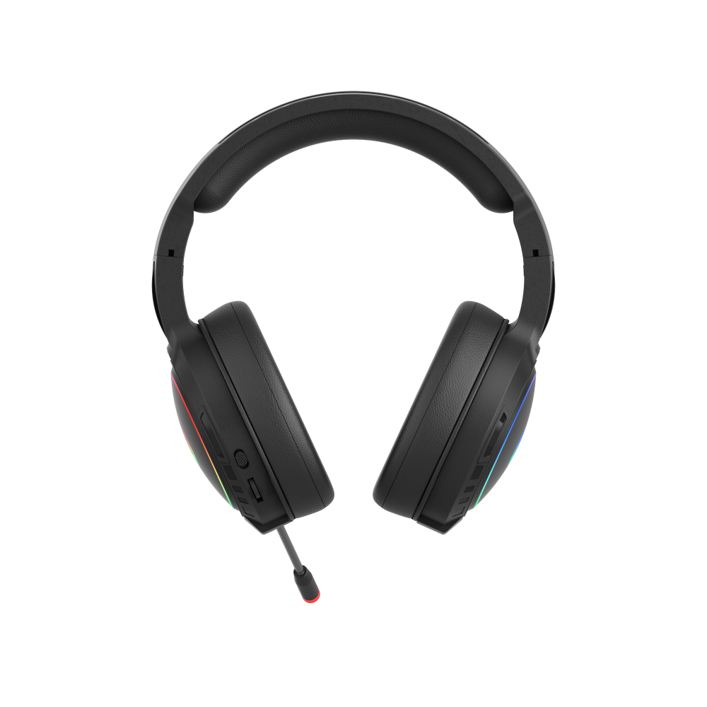 HP DHE-8006 Wired USB 7.1 Surround Sound RGB Gaming Headset with Microphone ELEHPDHE8006