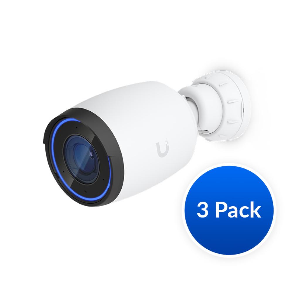 Ubiquiti UniFi Protect AI Pro Indoor Outdoor 4K PoE White 3Pk