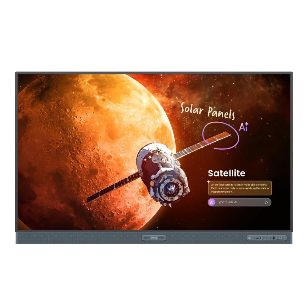 BenQ Board Pro RP7505 75 Inch UHD 4K Touchscreen Interactive Display Android 15 Monitor