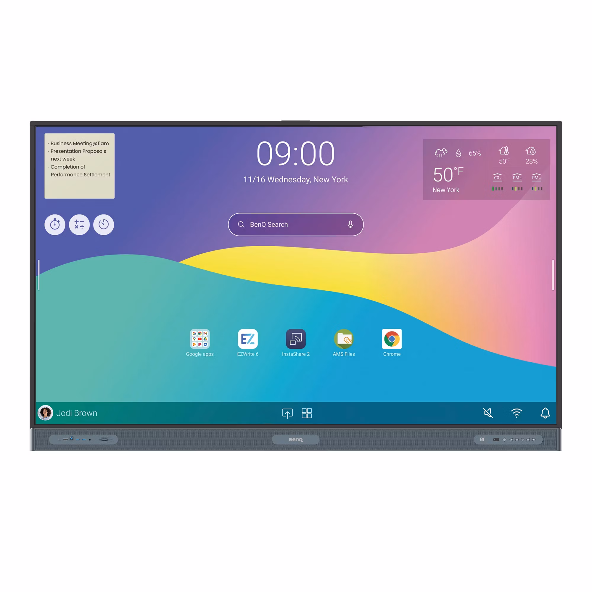 BenQ RP7504 75 Inch Interactive Flat Panel
