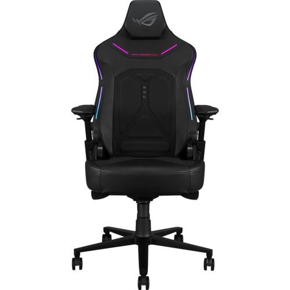 ASUS ROG Courser Aura RGB 4D Adjustable Gaming Chair Black Monitor