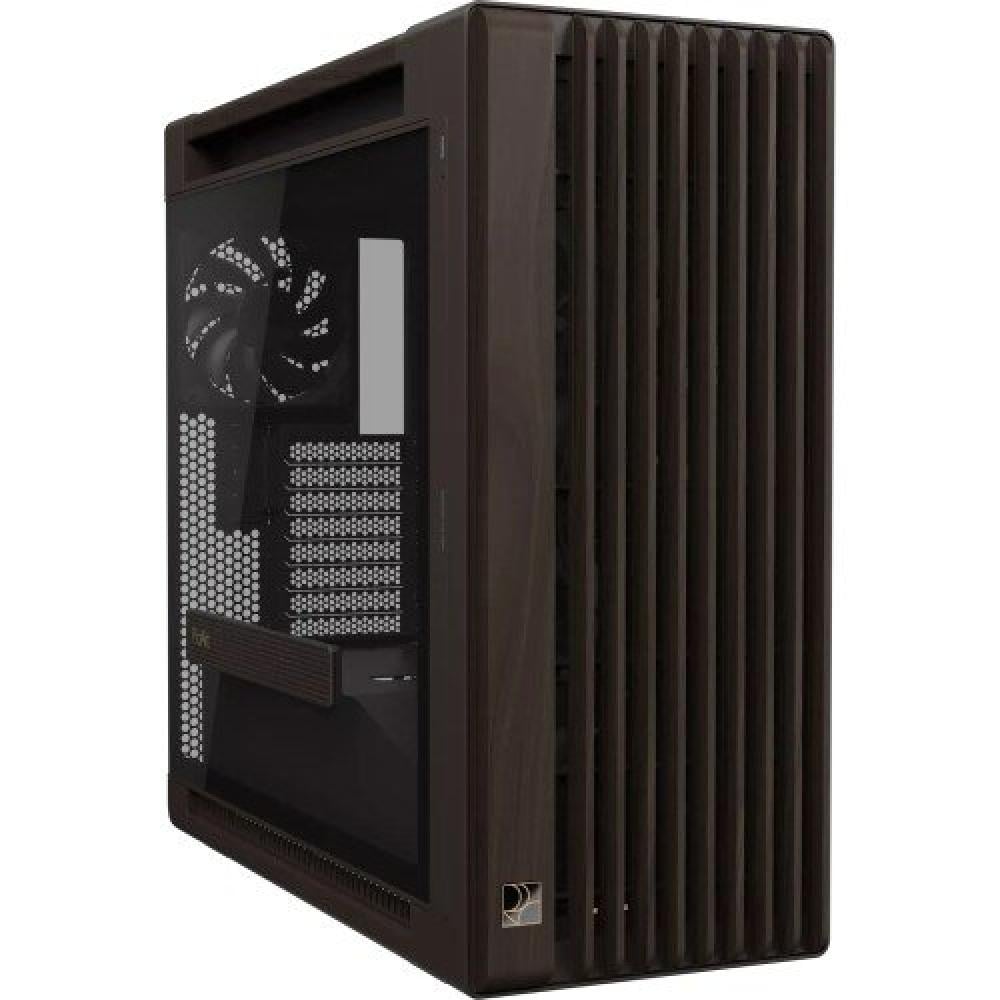 Asus ProArt PA602 Walnut Wood TG Retro Brown ATX Case