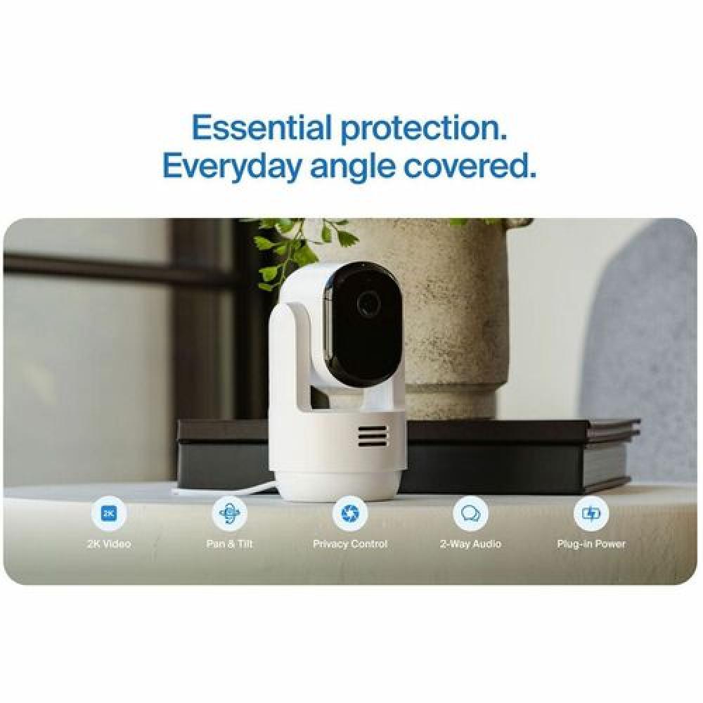 Arlo Essential Pan Tilt Indoor Camera 2K Plug-In