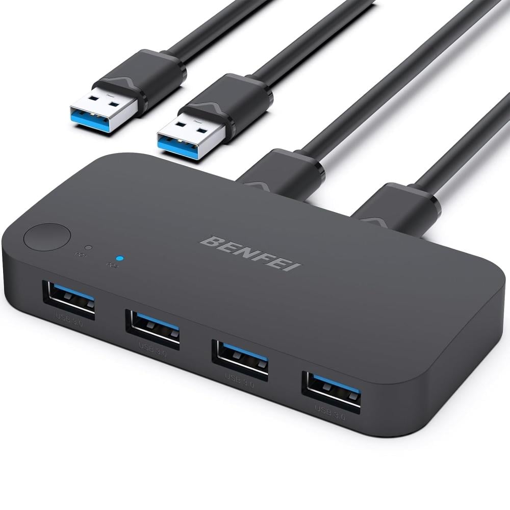 Benfei 4-Port USB 3.0 Switch
