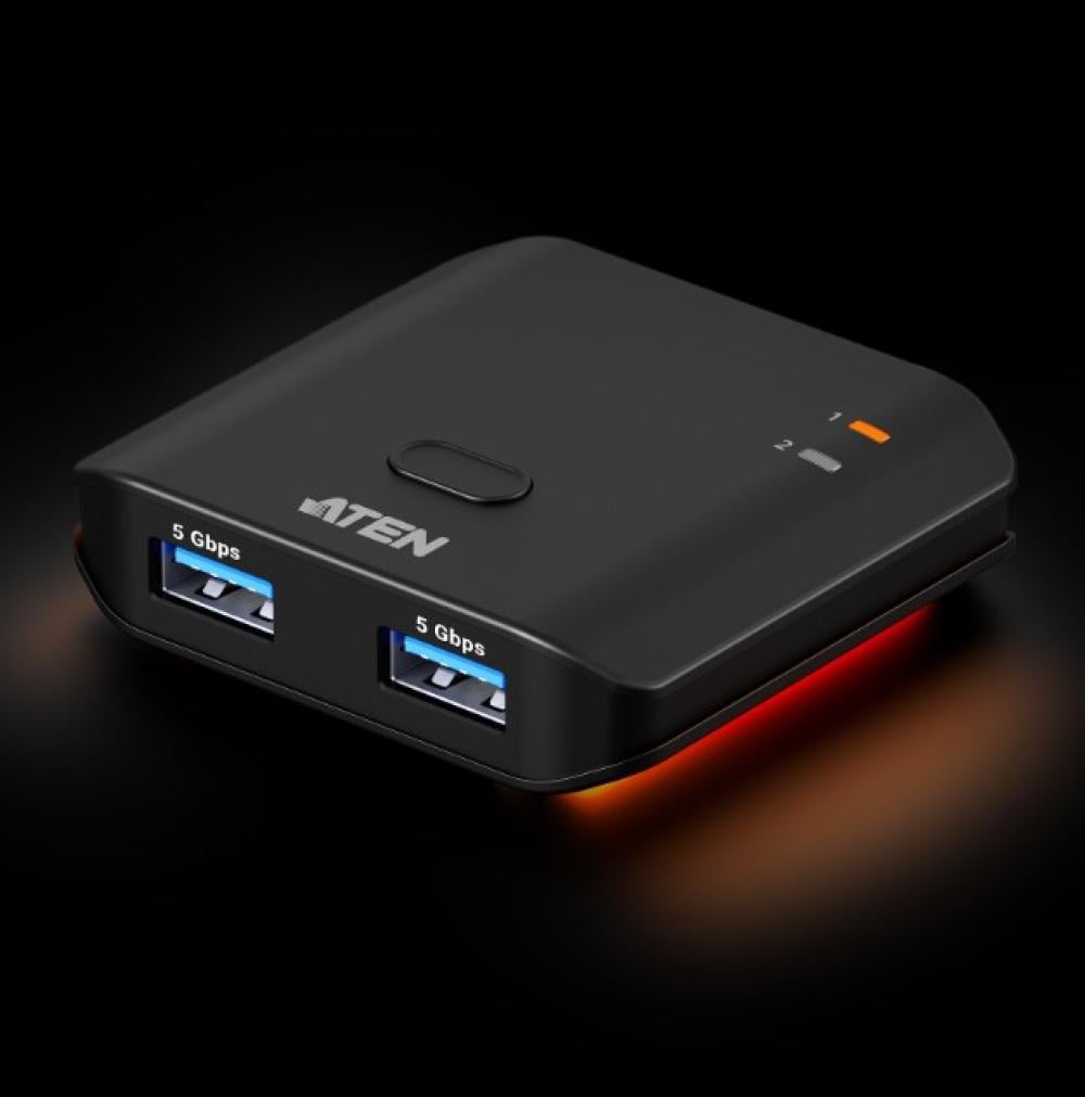 Aten Essential 2x2 USB 3.2 Sharing Switch