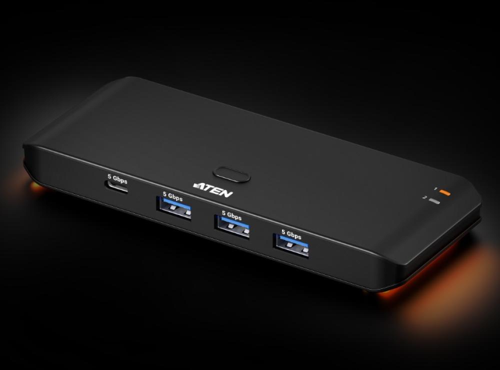 Aten Essential 2x4 USB 3.2 Sharing Switch