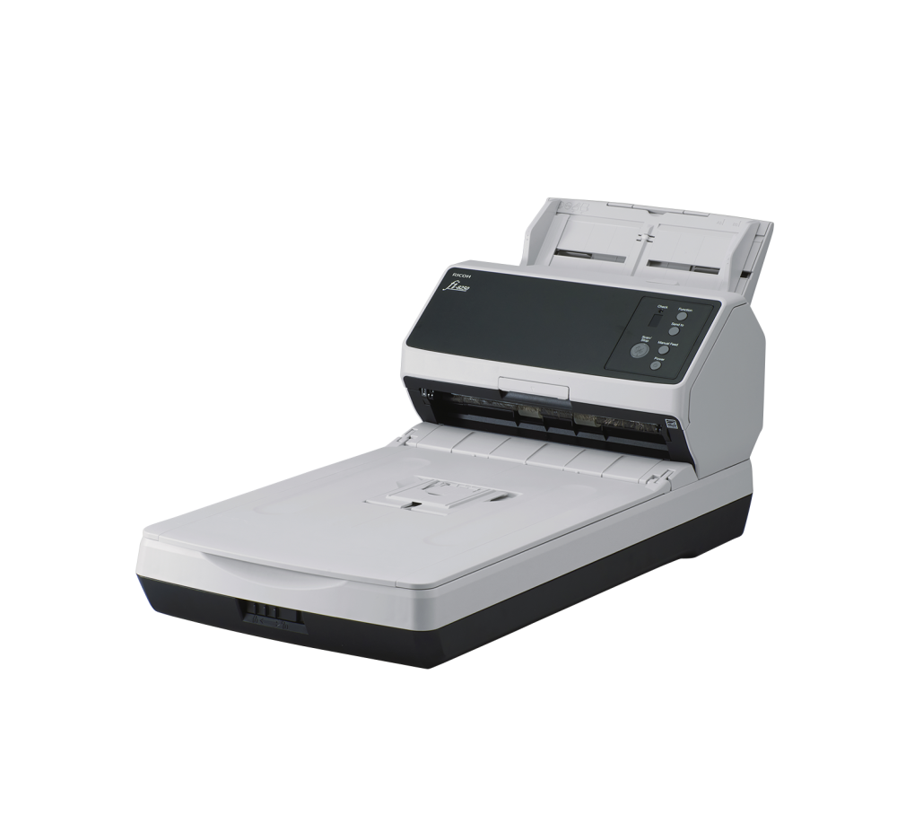 Fujitsu Ricoh fi-8250 A4 Duplex Flatbed Document Scanner 50ppm USB3.2